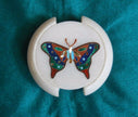 Butterfly Coaster Set , Tea Coaster Set 