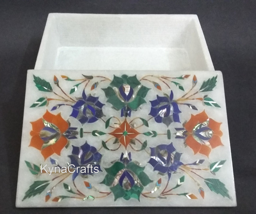 Stone Inlay Box  , handmade Box
