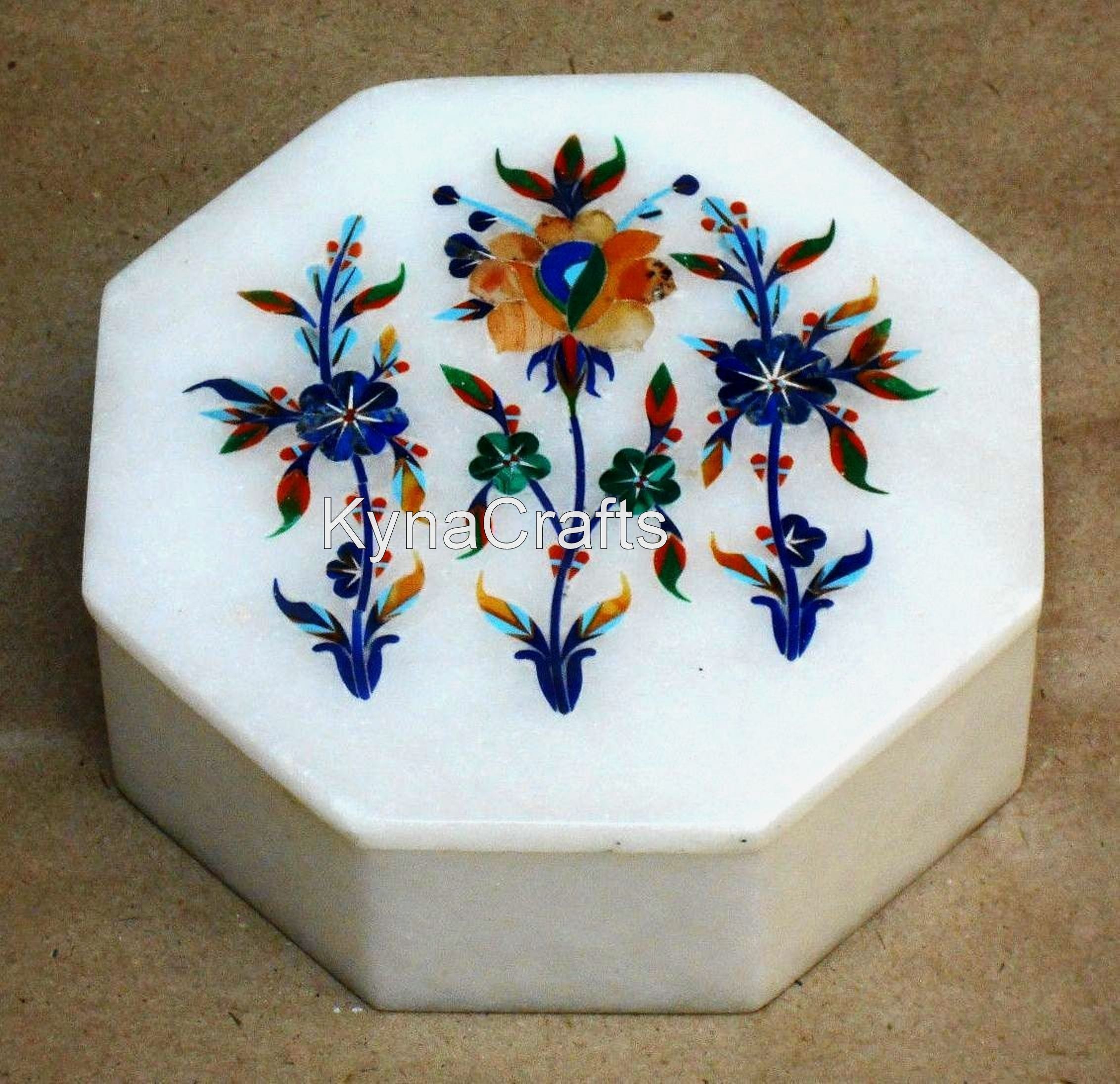 Floral Art Box , Handmade Box 