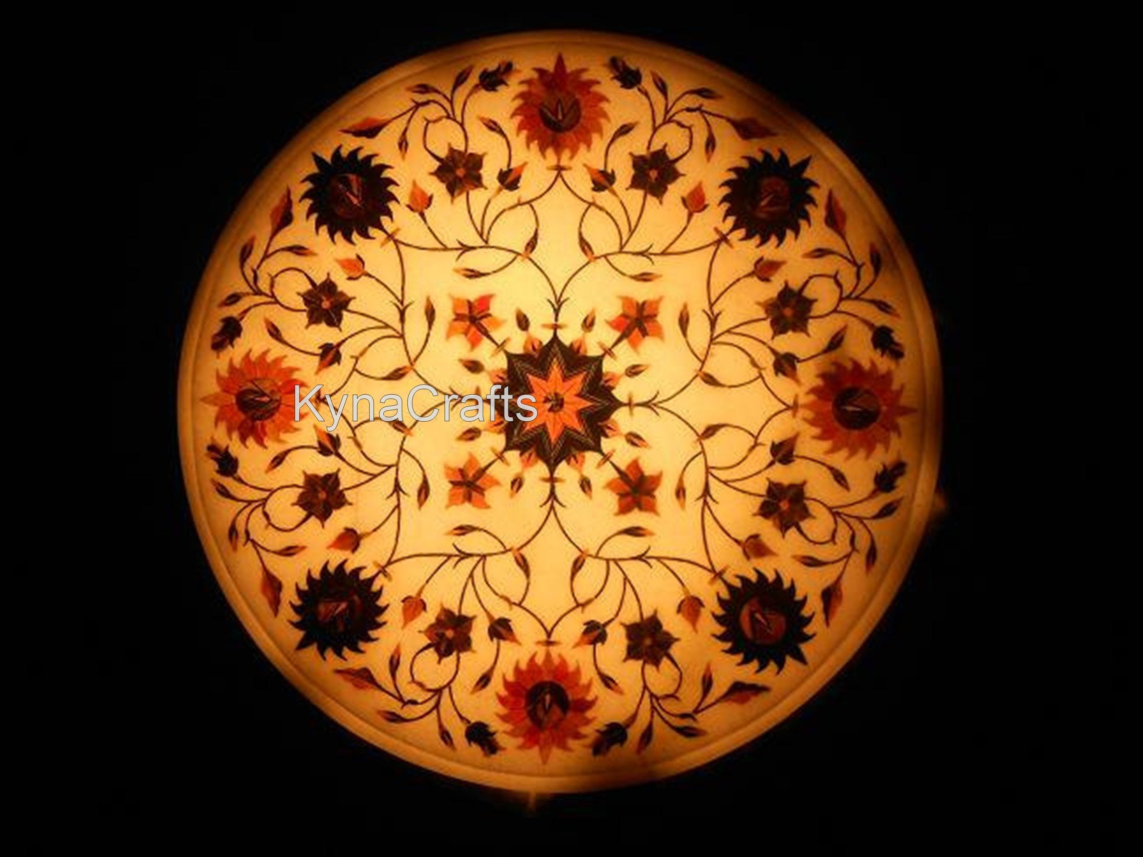 Royal Look Table Top, Inlaid Table Top