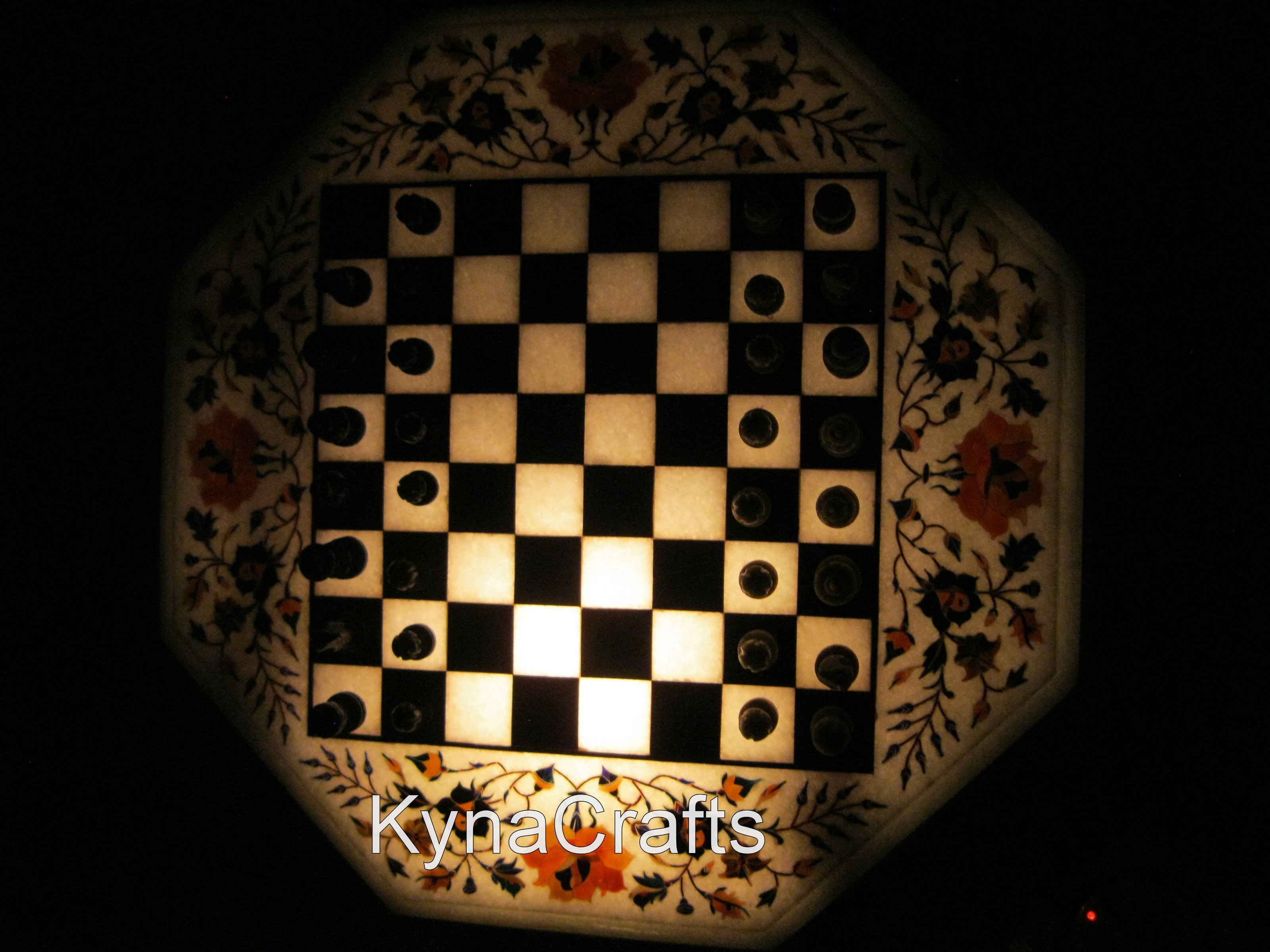 Handmade Table Top, Royal Look Table Top, Chess Board 