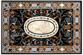 Antique Desing Table Top, Marble Inlay Table Top