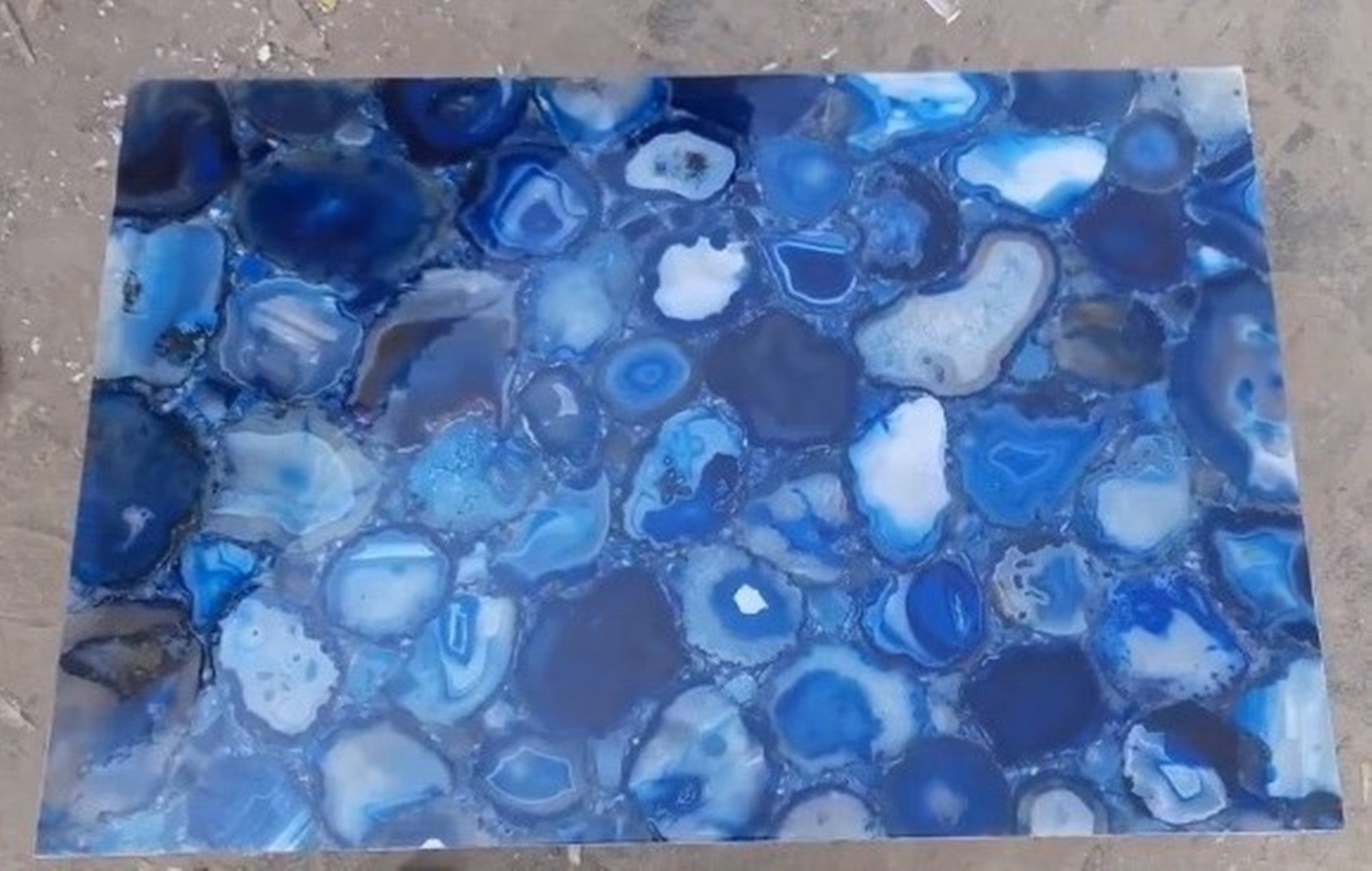 Agate Table Top, Lawn Table Top