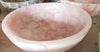 Rose Quartz Customized Basin , Pink Wash Hand Basin 