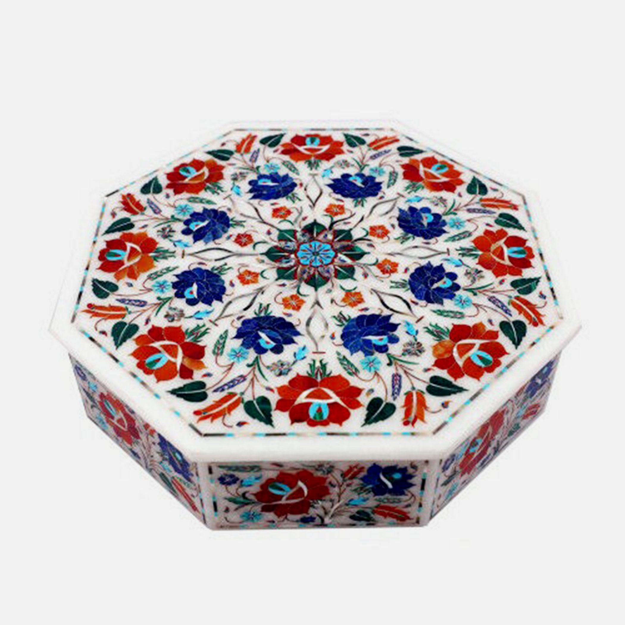 Marble Jewelry Box , Handmade Box 