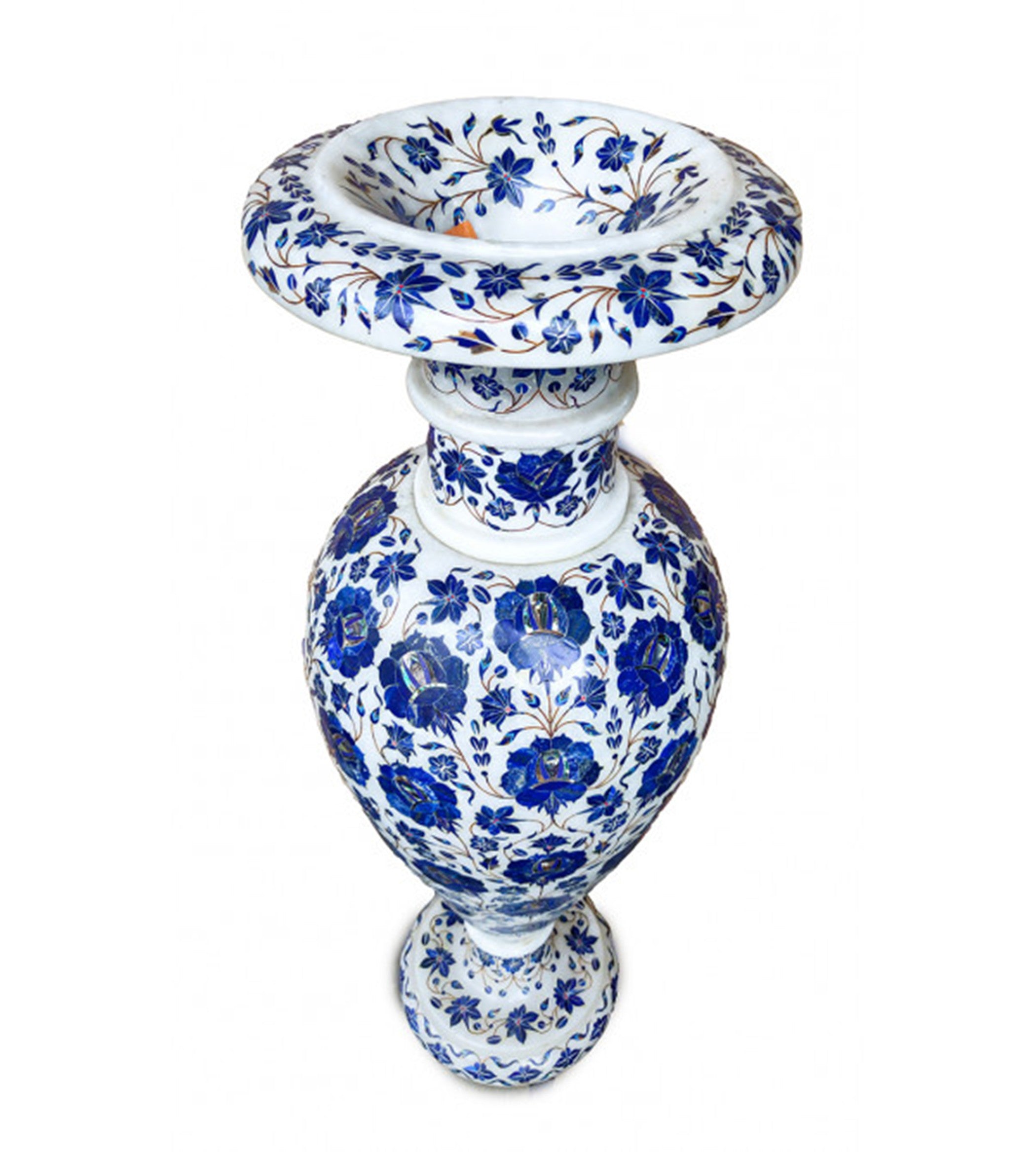 Marble Flower Pot , Handmade Planter 
