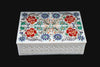 Rubber Band Box  , White Marble Box 