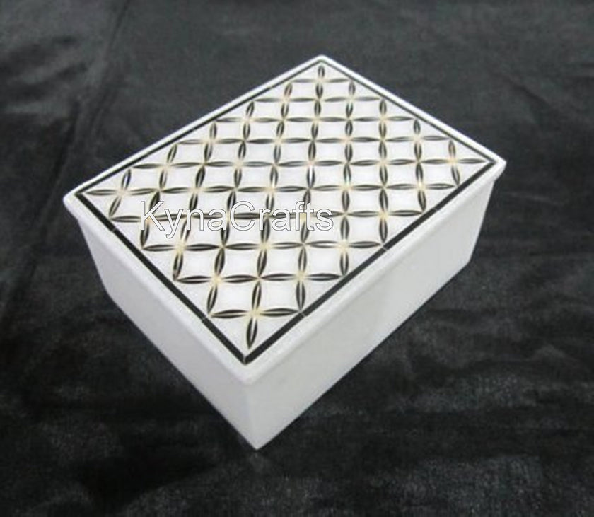 Antique Design Box, Rectangle Marble Box 