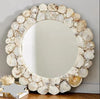 Round Mirror , Wall Decor Aqua 