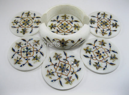 Tea Coaster Set , Handmade Coaste Set 