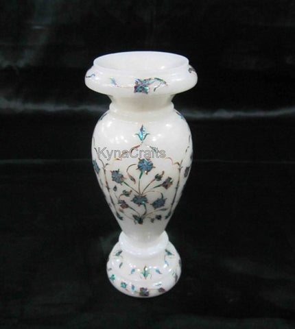 White Flower Vase , Handmade Planter 