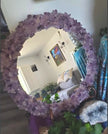 Amethyst Mirror , Purple Glass