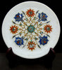 Floral Art Plate , Handmade Plate 