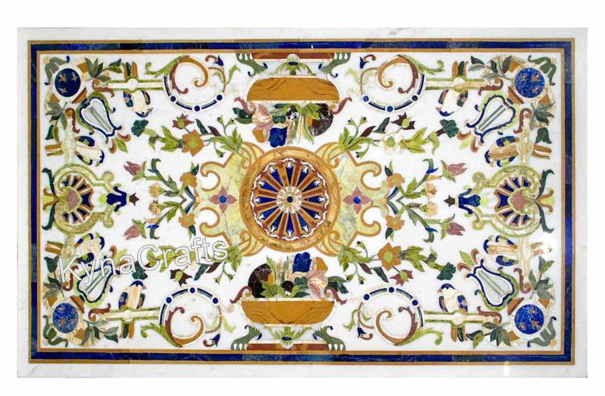Pietra Dura Table Top, Center Table Top