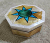 Stone Ring Box , Marble Trinket Box 