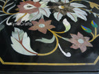 Black Table Top, Antique Desing Table Top, Malachite Table Top 