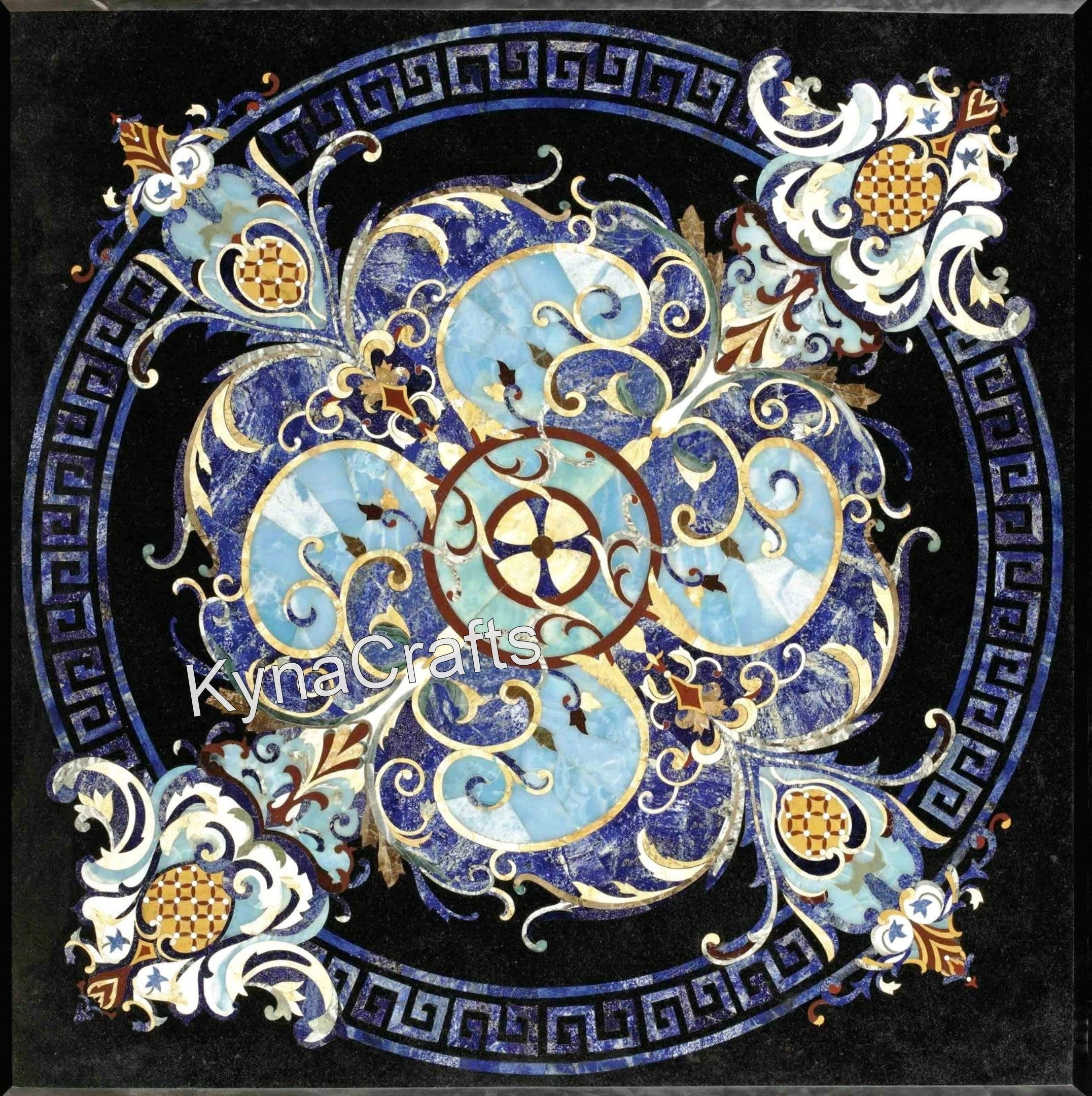 Pietra Dura Table Top, Center Table Top, Sofa Table Top