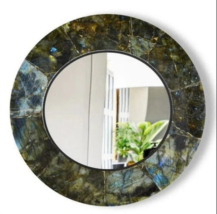 Labradorite Mirror , Handmade Mirror 