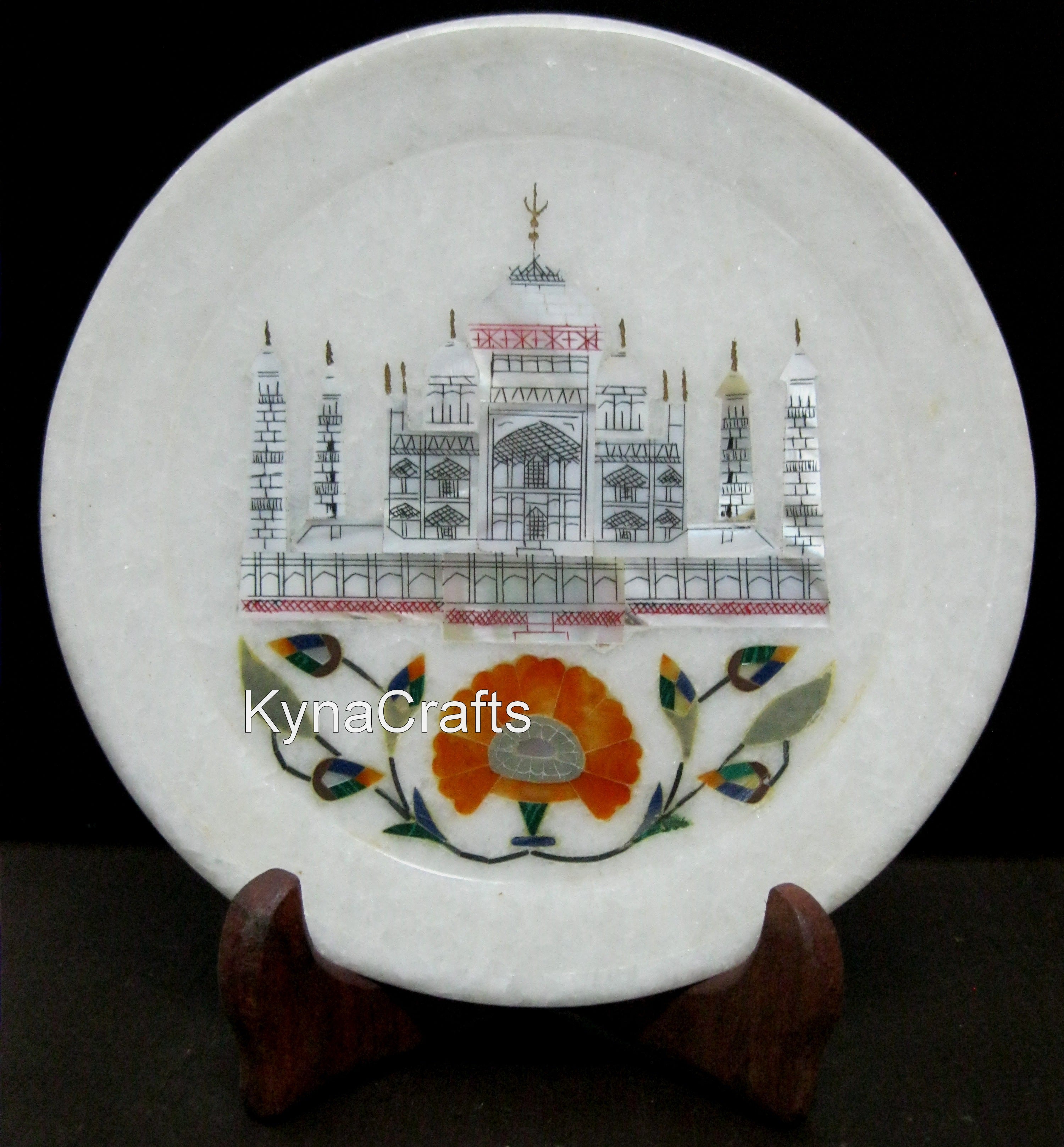 Round Plate , Handmade Plate 