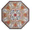 Pietra Dura Table Top, Octagon Table Top, Inlaid Table Top