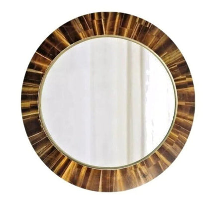 Tiger Eye Mirror , Round Mirror 