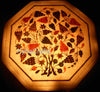 Octagon Table Top, Inlaid Table Top