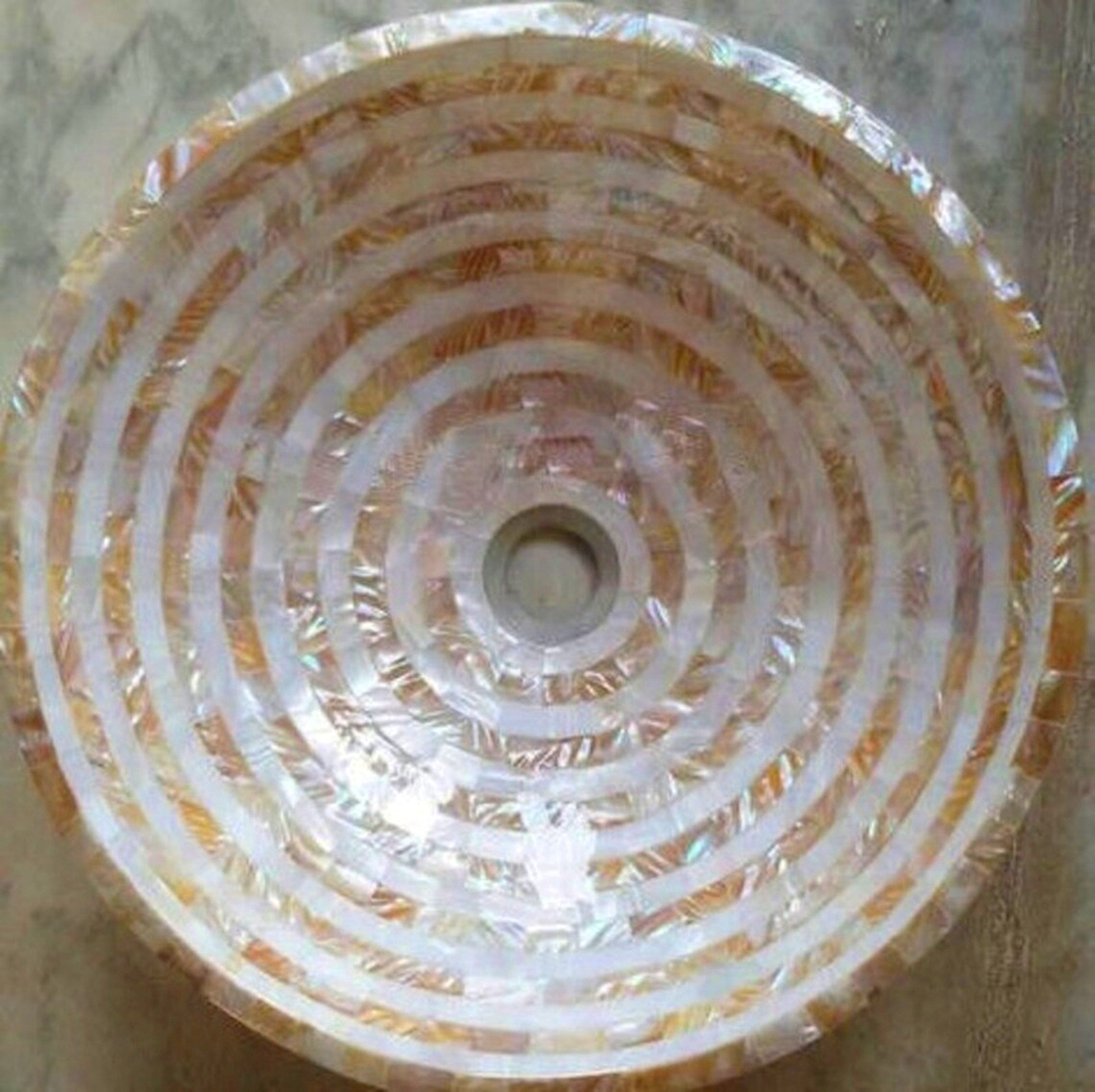 Mother of Pearl Sink , MOP Wash Basin 