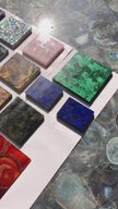 Resin Table Top, Epoxy Table Top, Multicolor Stone Table Top