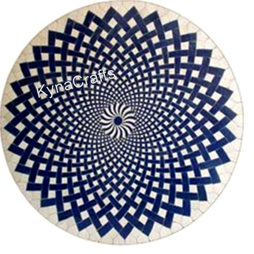 Antique Desing Table Top, Geometric Table Top, Hallway Table Top