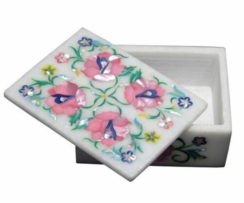 Marble Lidded Box , Marble Multiuse Box 