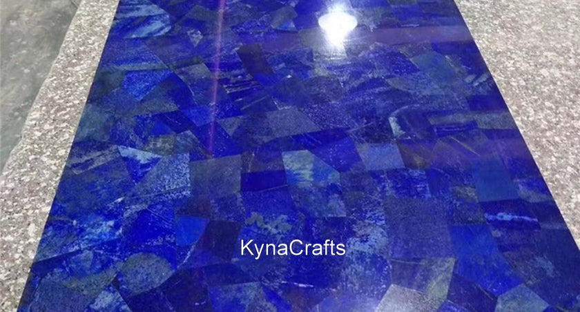 Overlay Table Top, Lapis Lazuli Table Top, Dining Table Top