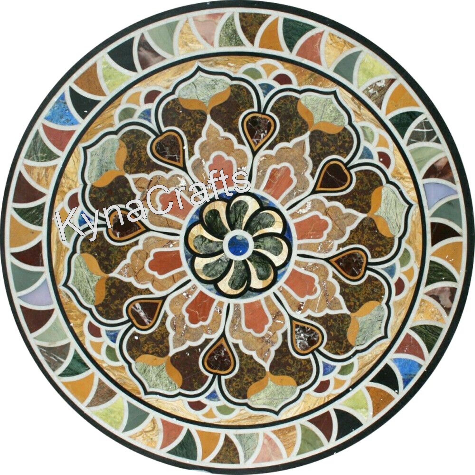 Antique Desing Table Top, Pietra Dura Table Top