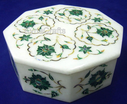 Malachite Stone Box , Bangle Box 