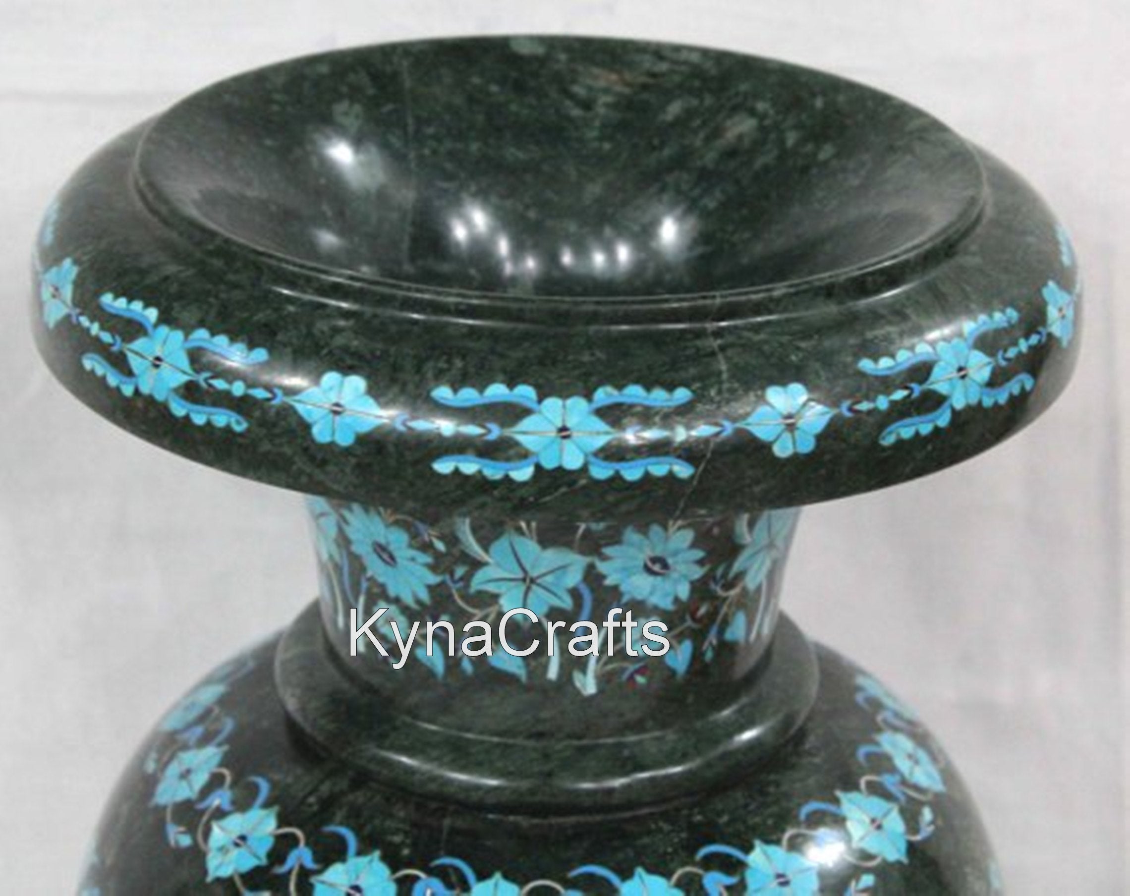 Marble Flower Vase , Real Marble Planter 