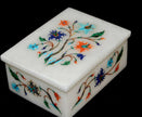 White Marble Box , Cosmetic Box 