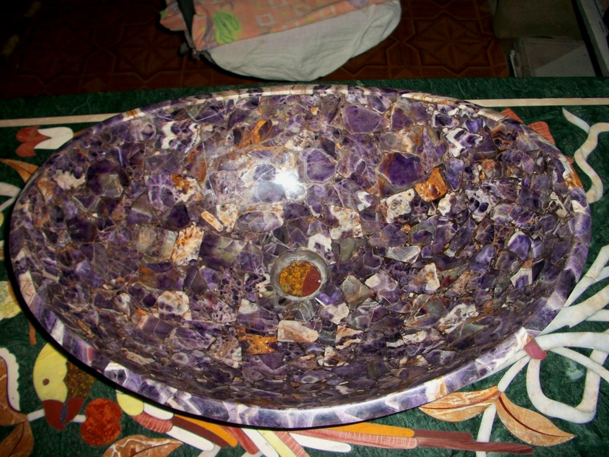 Amethyst Handwash Bowl , Amethyst Counter Top Sink