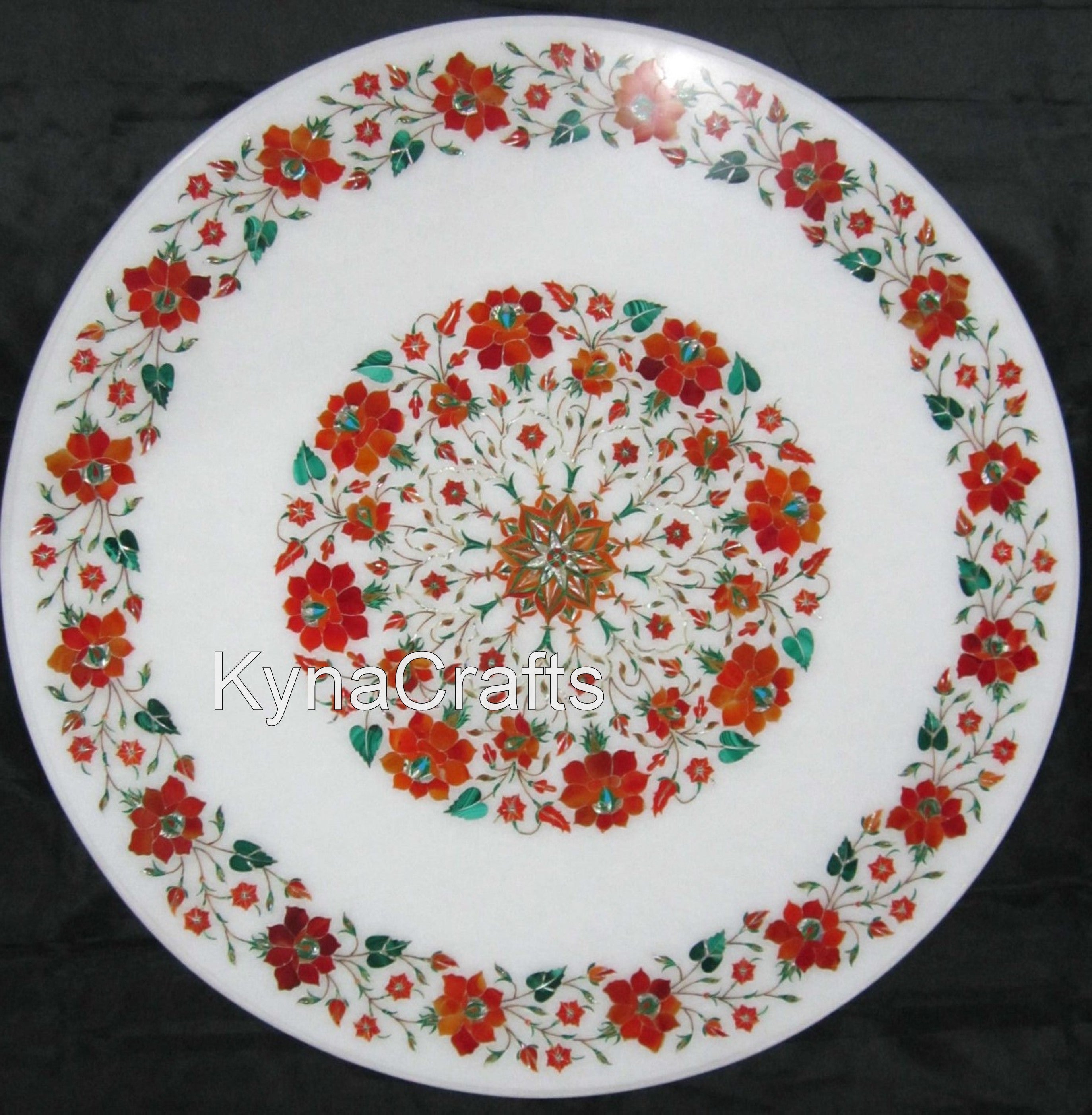 Carnelian Table Top, Round Table Top