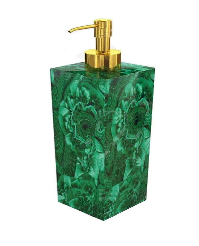 Malachite Soap Dispeser , Rustic Look Dispenser