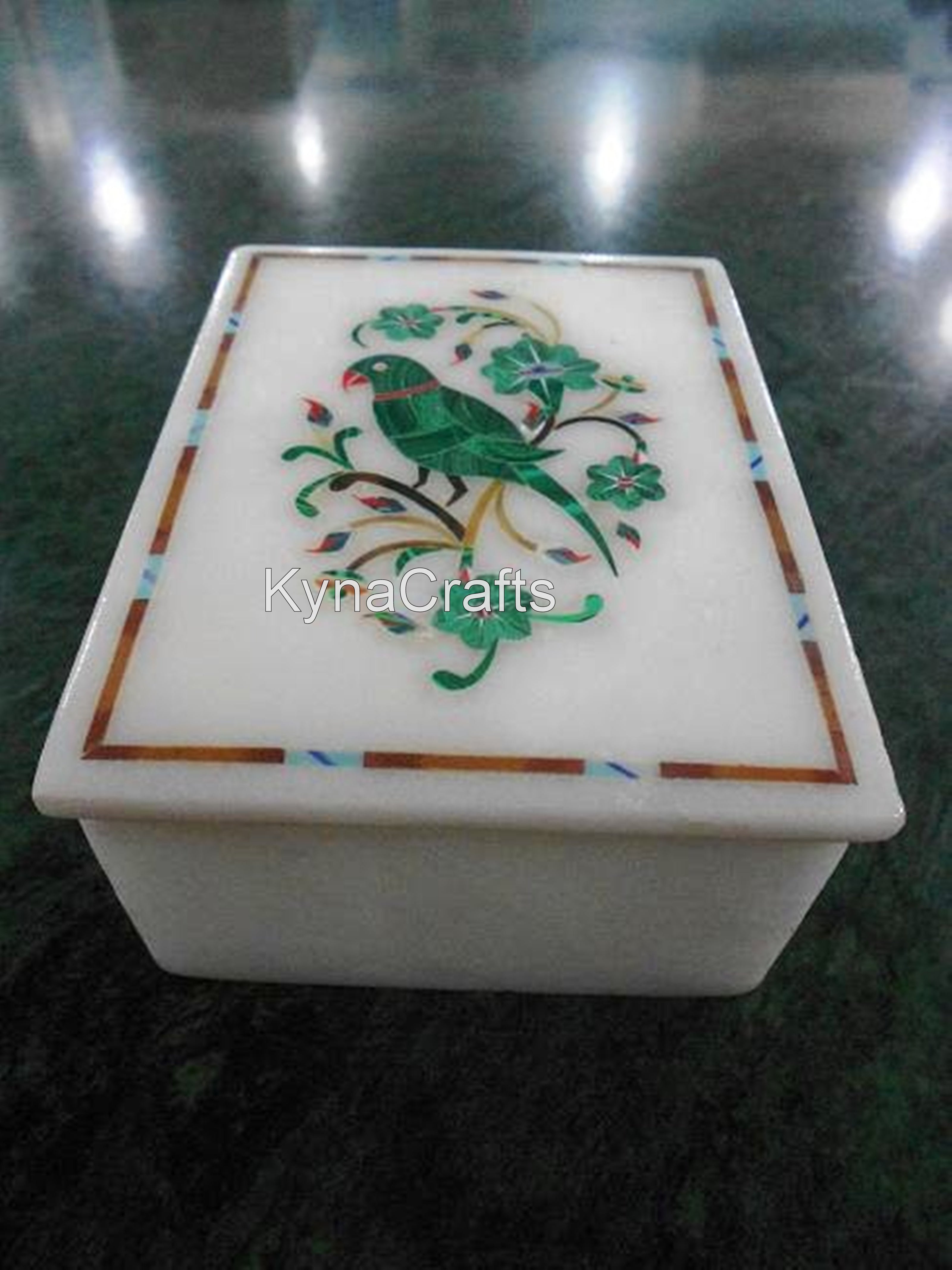 Inlaid Marble Box , Candy Box 