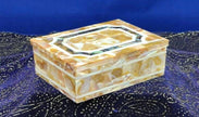 Random Work Box , Marble Lidded Box 