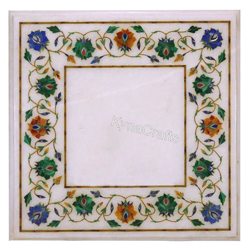 Floral Art Table Top, Inlaid Table Top, Beautiful Table Top