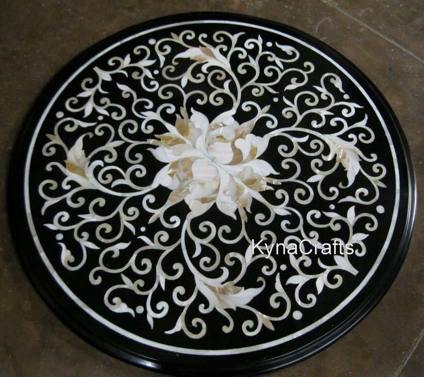 Antique Desing Table Top, Floral Table Top, Handmade Table Top