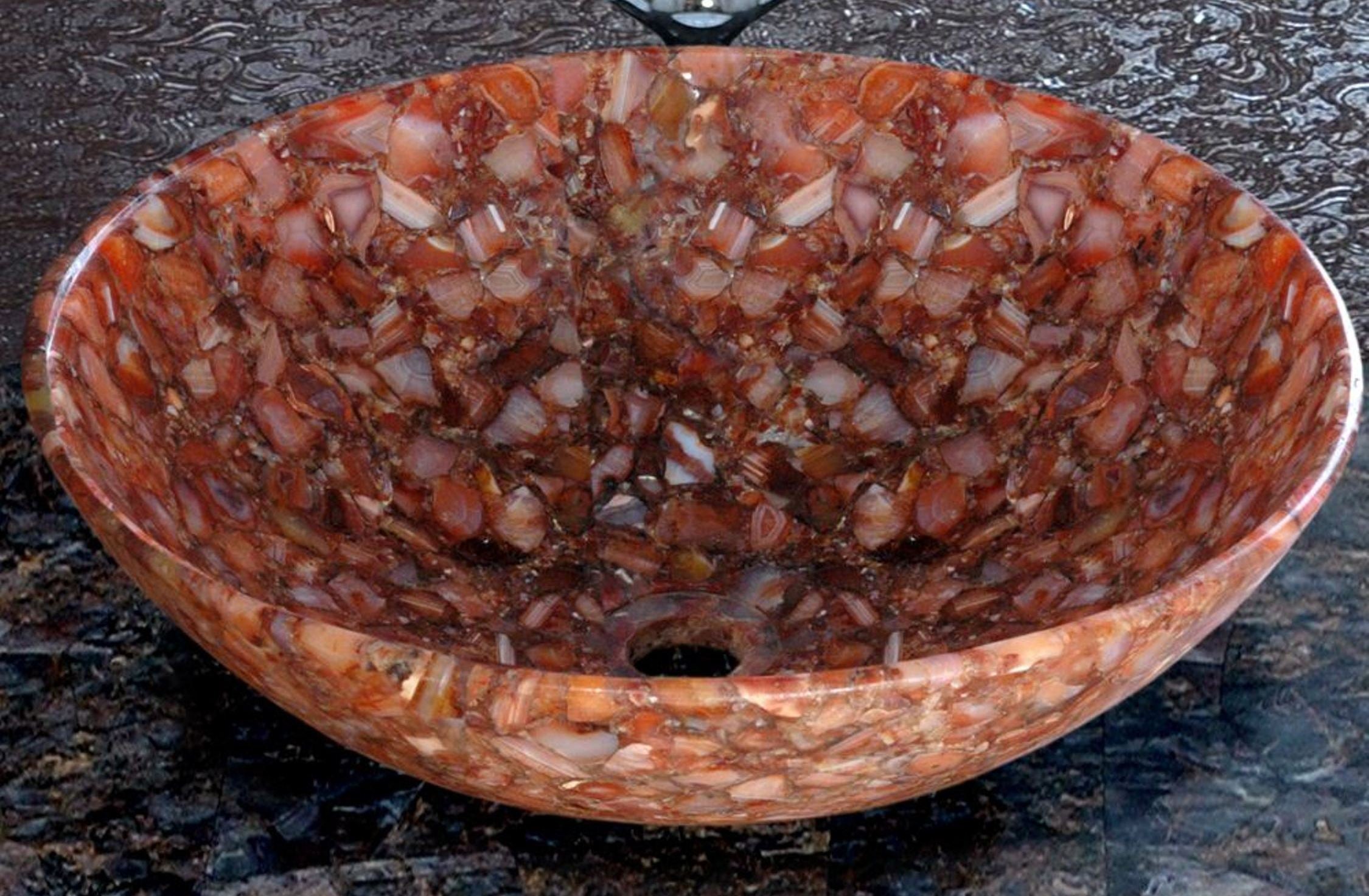 Red Onyx Sink , Red Onyx Wash Basin 