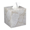 Quartz Tissue Paper Holder , White Quaetz Wrapping Paper Box 