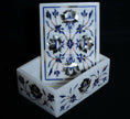 MOP Inlay Box , Marble Cuff Link Box 