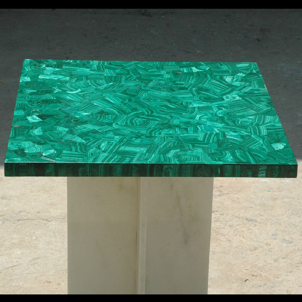 Overkay Table Top, Antique Table Top, Malachite Table Top 