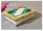 Mother of Pearl Ring Box , Cuff Link Box 