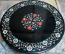 Black Marble Table Top, Turquoise Table Top 