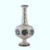 Gemstone Overlay Flower Pot , Marble Flower Vase 