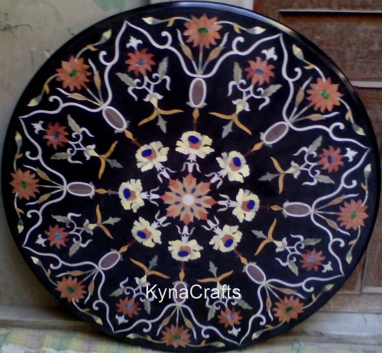 Antique Design Table Top, Inlay Table Top, 